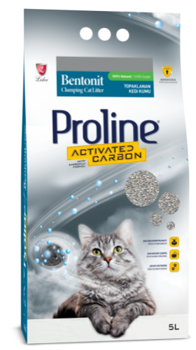 PROLINE KEDI KUMU 5 LT BENT.  AKTIF KAR. resmi