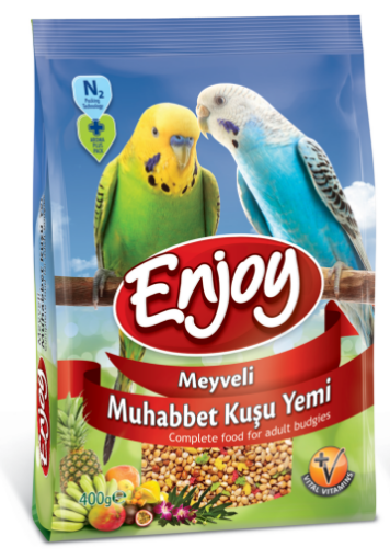 ENJOY KUŞ YEMİ 400 GR MEYVELİ MUHABBET resmi