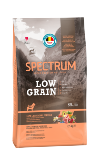 SPECTRUM LOW GRAIN KÖPEK MAMASI 2,5 KG MINI IRK KUZU YABAN MERSİNİ resmi