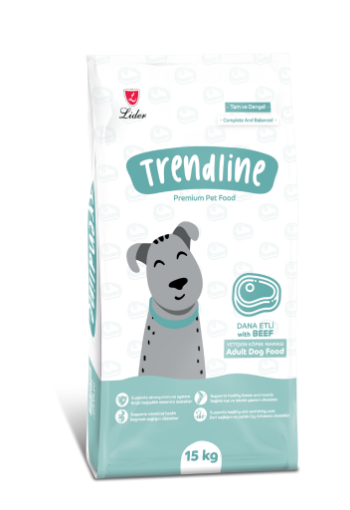 TRENDLINE KÖPEK MAMASI 15 KG BİFTEKLİ resmi