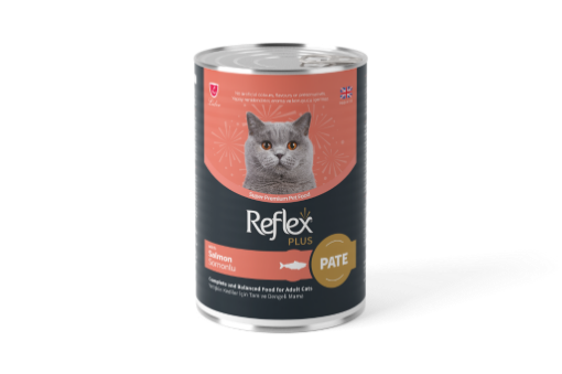 REFLEX KEDİ KONSERVE 395GR PATE SOMON ETLİ resmi