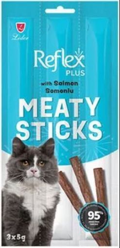 REFLEX KEDİ ÖDÜL ÇUBUĞU 3X5GR SOMONLU resmi