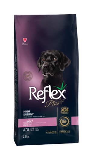 REFLEX PLUS KÖPEK MAMASI 15 KG DANA ETLİ YÜKSEK ENERJİ *RFX208 resmi