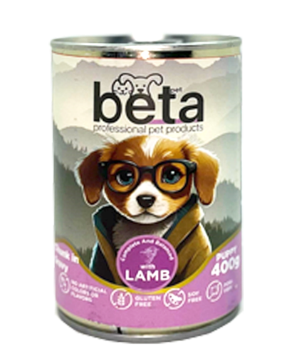 BETA KÖPEK KONSERVESİ 400 GR YAVRU KUZULU resmi