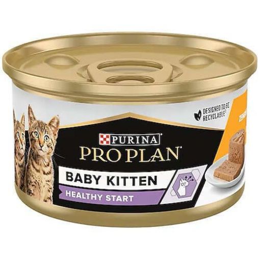 PRO PLAN KEDI KONS. 85 GR BABY KITTEN TAVUKLU*24 resmi