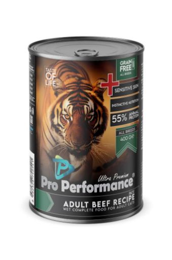 PRO PERFORMANCE KEDİ KONSERVESİ 400 GR BİFTEKLİ resmi