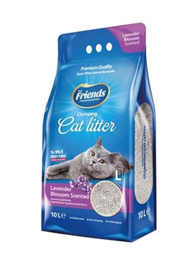FRIENDS KEDİ KUMU 10LT LAVANTA KOKULU resmi
