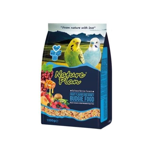 NATURE PLAN MEYVELİ BALLI MUHABBET KUŞU YEMİ 1KG
 resmi
