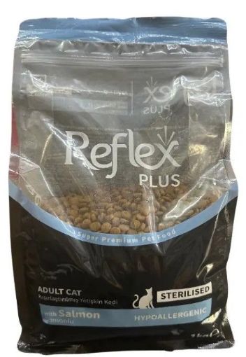 REFLEX PLUS KISIR SOMONLU KISIRLAŞTIRILMIŞ KEDİ MAMASI 1KG
 resmi