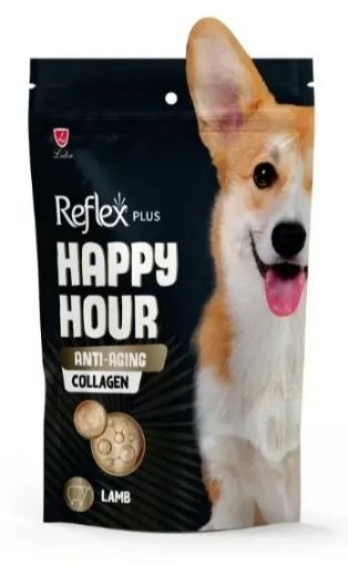 REFLEX PLUS HAPPY HOURS ANTİ-AGİN KOLAJENLİ YETİŞKİN KÖPEKLER İÇİN KEDİ ÖDÜL MAMASI 60GR
 resmi
