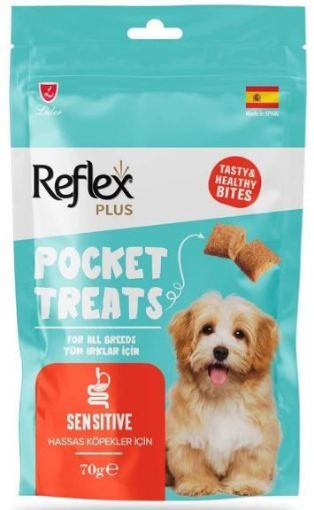 REFLEX POCKETS TREATS HASSAS KÖPEKLER İÇİN KÖPEK ÖDÜL MAMASI 70GR
 resmi