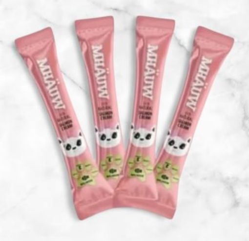 MHAUW KEDİ KREMA 15GR TEKLİ SOMON resmi