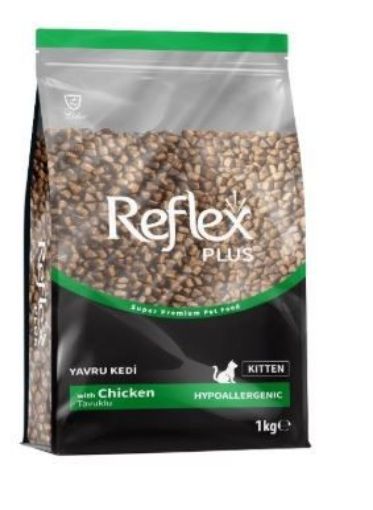 REFLEX PLUS TAVUKLU KISIRLAŞTIRILMIŞ KEDİ MAMASI 1KG resmi