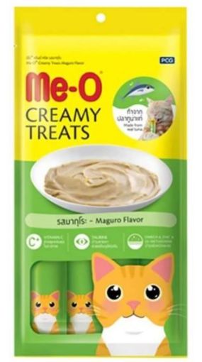 ME-O KREMA KEDİ ÖDÜL MAMASI 60 GR MAVİ YÜZGEÇLİ ORKİNOSLU resmi