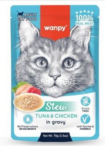 WANPY KEDİ POUCH 70GR TAVUKLU resmi