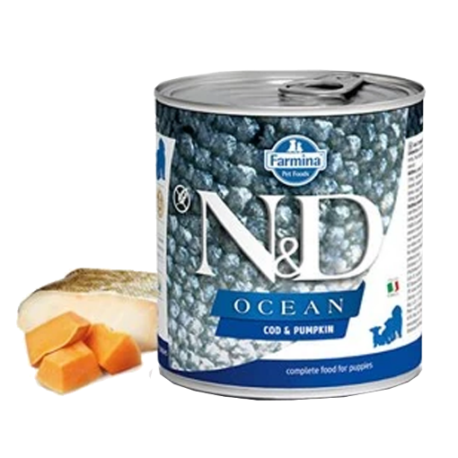 N&D ACE KONSERVE KÖPEK 285 GR BALIKLI resmi