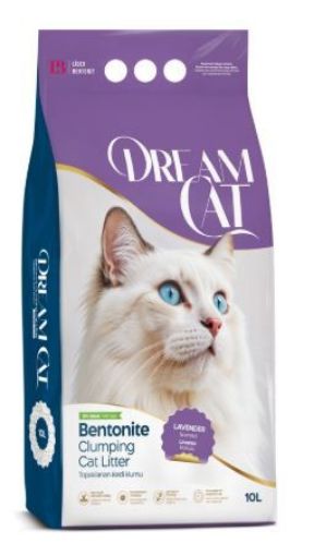 DREAM CAT KEDİ KUMU 10LT LAVANTA KOKULU resmi