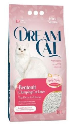DREAM CAT KEDİ KUMU 5LT PUDRA KOKULU resmi