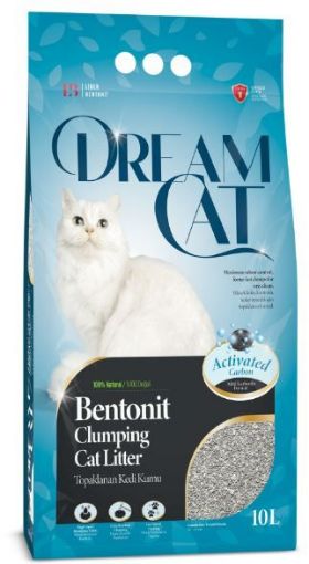 DREAM CAT KEDİ KUMU 10LT AKTİF KARBONLU resmi