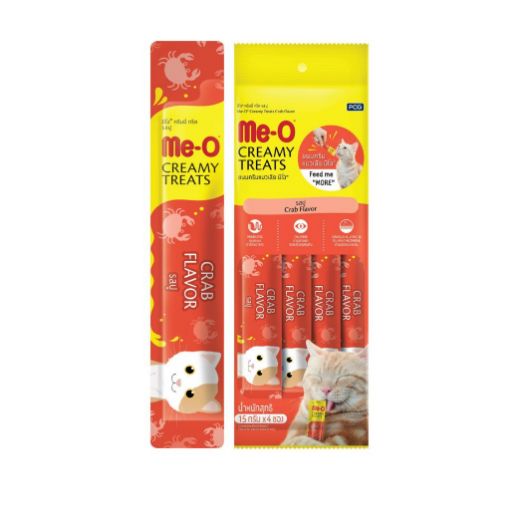 ME-O KREMA KEDİ ÖDÜL 60GR YENGEÇLİ KREMA resmi