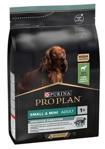 PRO PLAN KÖPEK MAMASI 3 KG HASSAS SİNDİRİM MİNİ IRK KUZU ETLİ resmi